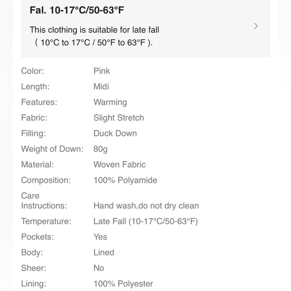 Detatchable Hood, Urban Down Lightweight Puffer Long Winter Coat, Rose Pink - Picture 16 of 16